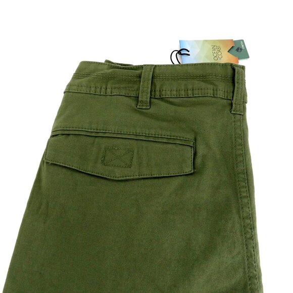 Ocean Coast Olive Green Men's Casual Straight-Leg Pants Size 28 NWT $49.50 - Picture 3 of 5